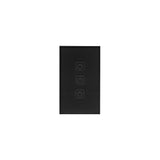 APAGADOR INTELIGENTE ***NEGRO*** CREATOR III 3 BOTONES  EMP 0.3W100-240V (REQUIERE CABLE NEUTRO)
