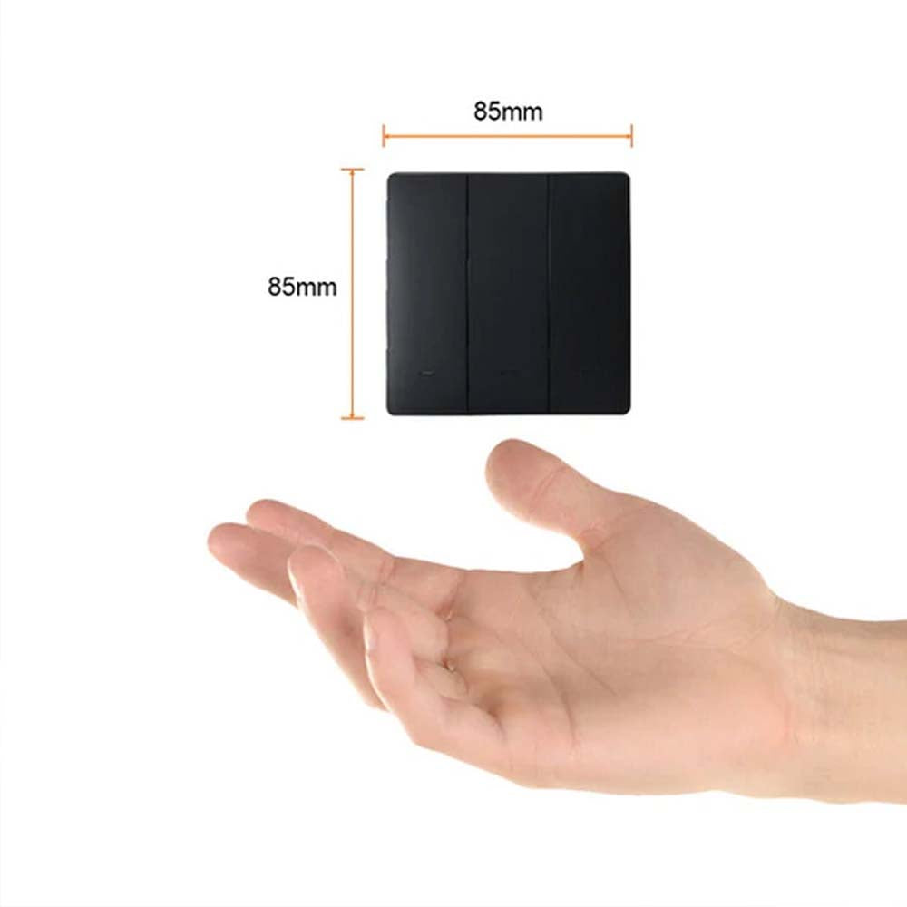 CONTROL SWITCH 3 INTERRUPTORES ***NEGRO***  S/P .6W 3VCD
