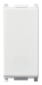 CONMUTADOR 1P 10AX. 250V. 1 MOD. ILUMINABLE BLANCO PLANA VIMAR