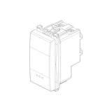 INTERRUPTOR CRUZADO 1P 16AX. 250V. 1 MOD. ILUMINABLE TECLA SUSTITUIBLE BLANCO EIKON VIMAR