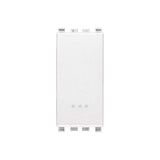 INTERRUPTOR CRUZADO 1P 16AX. 250V. 1 MOD. ILUMINABLE TECLA SUSTITUIBLE BLANCO EIKON VIMAR