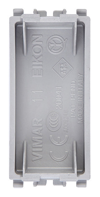 MODULO CIEGO 1 MOD. GRIS EIKON VIMAR