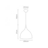 CAMPANA ACERO CROMADO CROMO V2020 ***HAE2025***