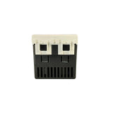 UNIDAD ALIMENTACION USB 5V.  2.1A. 2 MOD. 120-230V. BLANCO EIKON VIMAR