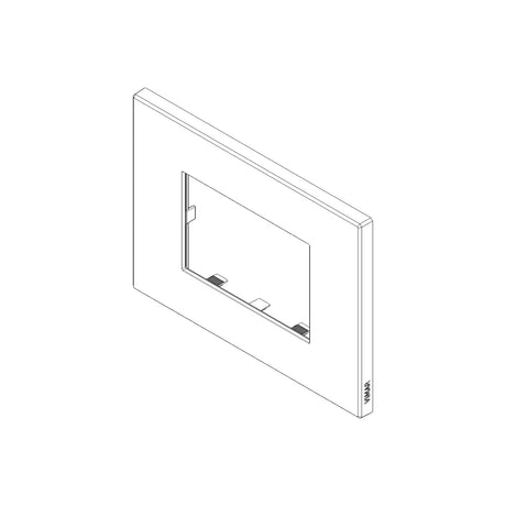 PLACA CLASSIC 3 MOD. BRIGHT PLACA MATE EIKON VIMAR