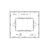 PLACA 3M CRISTAL GRIS PERLA V21653.73 EVO VIMAR