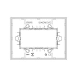 PLACA 4M ALUMINIO BRONCE EVO VIMAR