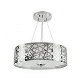 LUMINARIO SUSPENDIDO PARA TECHO ACERO INOXIDABLE 180W 127V E27