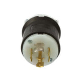 CLAVIJA B/N NAYLON DE 4P/5H 30AMP. 277/480V HBL2821 WIRING *** OFRECER 02821-000 ***