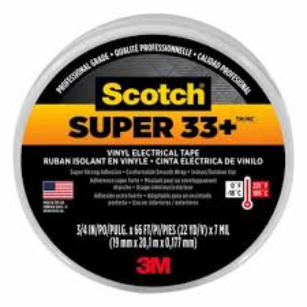 CINTA VINILO SS33 .018X20M 20M *** OFRECER ST43-075-66BK ***
