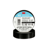 PAQUETE DE 10 CINTAS ELECTRICAS TEMFLEX 165 NEGRO 3M