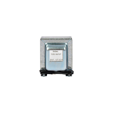 TRANSFORMADOR VOLTAJE TCE-16 P/CONTRACHAPA 127/12VCA INTEC
