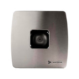 EXTRACTOR DE AIRE 6" 280M3/HR. SATIN ABS/ACERO INOX.