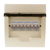 CAJA DISTRIBUCION EMPOTRABLE IP40 8 MODULOS CON TERMINALES