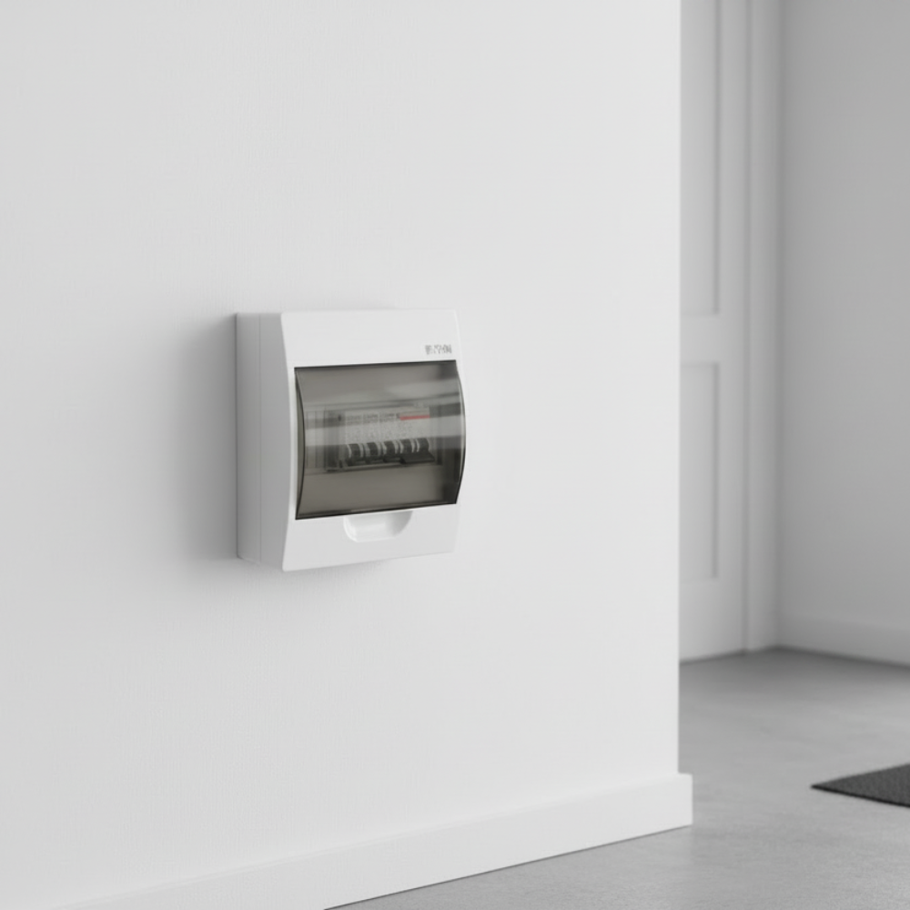 CAJA DISTRIBUCION SOBREPONER P IP40 8 MODULOS CON TERMINALES