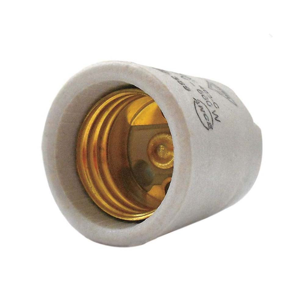 PORTALAMPARA CERAMICA T/CANDIL 660W/250V. E26 LATON WD4630-C ROYER