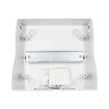 CAJA DE DISTRIBUCION C/TAPA IP65  8+1 MOD. SIN BORNES