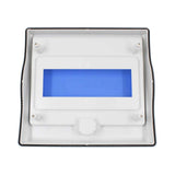 CAJA DE DISTRIBUCION C/TAPA IP65  8+1 MOD. SIN BORNES