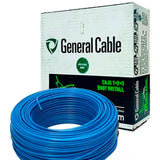 CAJA CABLE THW-LS PDIC CALIBRE  8  AZUL GENERAL CABLE