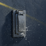 PLACA LEVITON PARA EXTERIOR GRIS