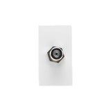 MODULO PARA CABLE COAXIAL BLANCO LEVITON ***HAE***