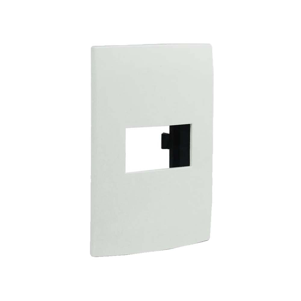 PLACA 1 MODULO BLANCA MODULAR ULTRA LEVITON