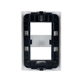 PLACA 2 MODULOS BLANCA MODULAR ULTRA LEVITON