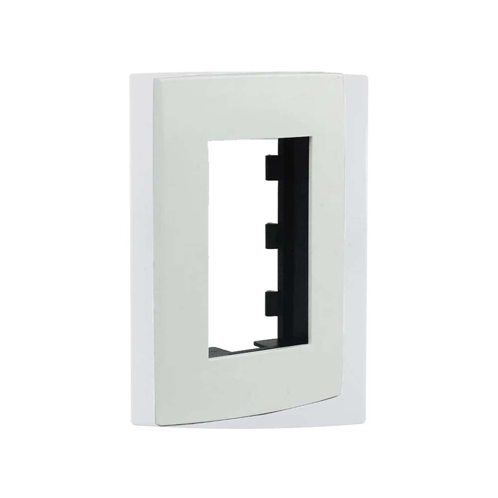 PLACA 3 MODULOS BLANCA MODULAR ULTRA LEVITON