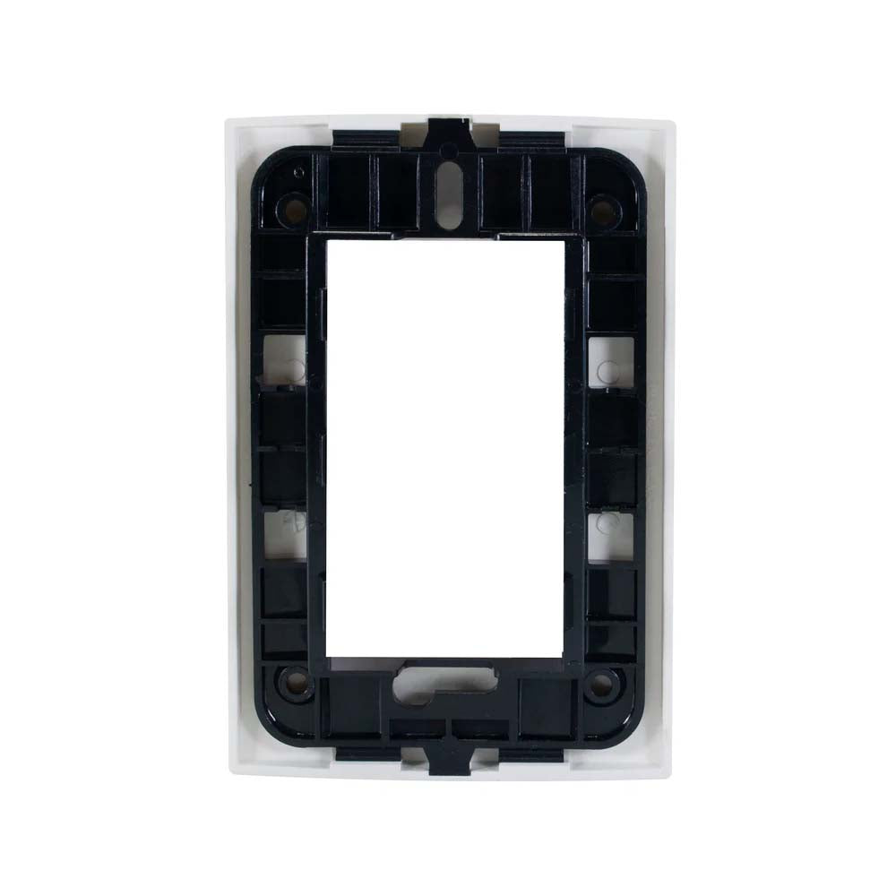 PLACA 3 MODULOS BLANCA MODULAR ULTRA LEVITON
