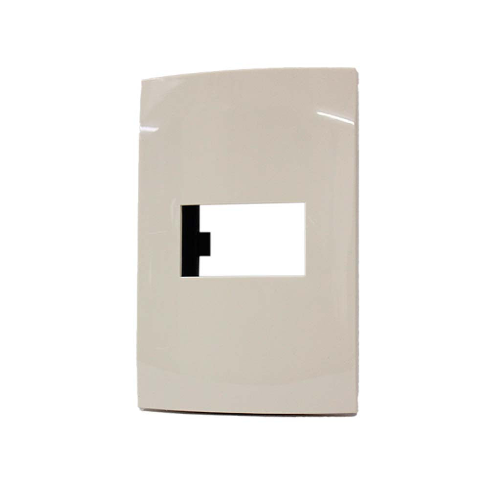 PLACA 1 MODULO MARFIL MODULAR ULTRA LEVITON