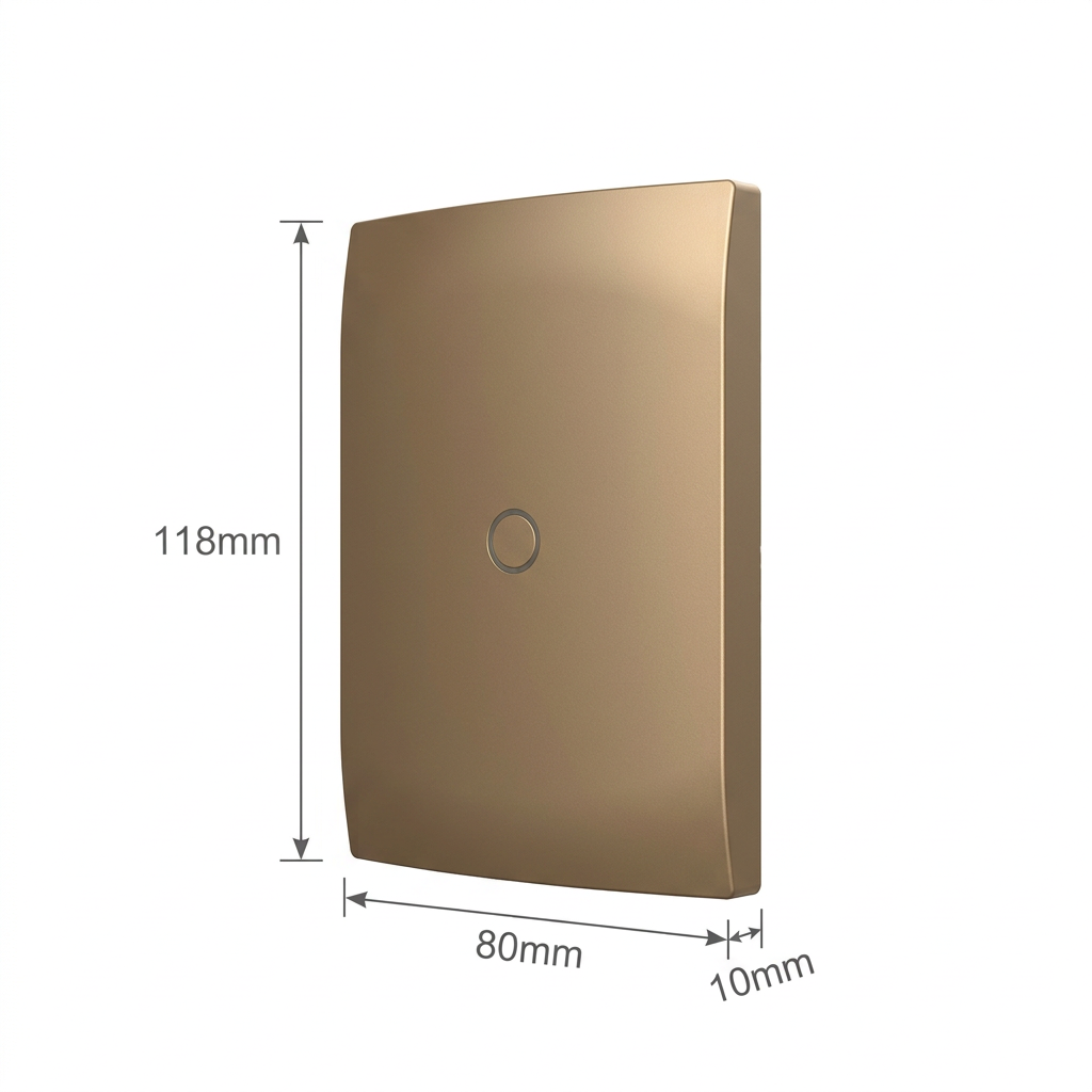 PLACA CIEGA BRONCE CLARO MODULAR ULTRA LEVITON
