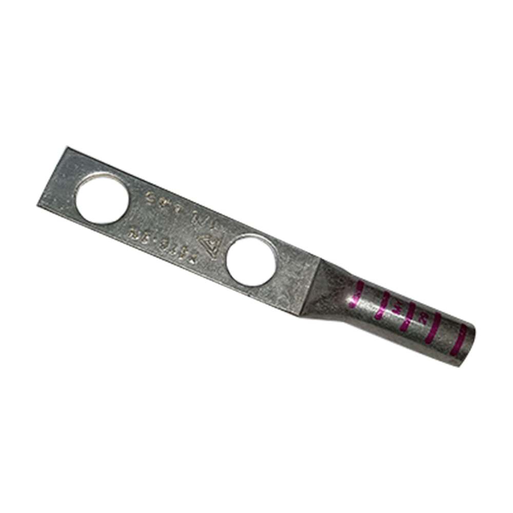 TERMINAL CU A COMP CAÑON LARGO DOBLE OJILLO 1/2" CAL. 1/0 *** AP *** OFRECER YA252N O LCC1/0-12-X ***