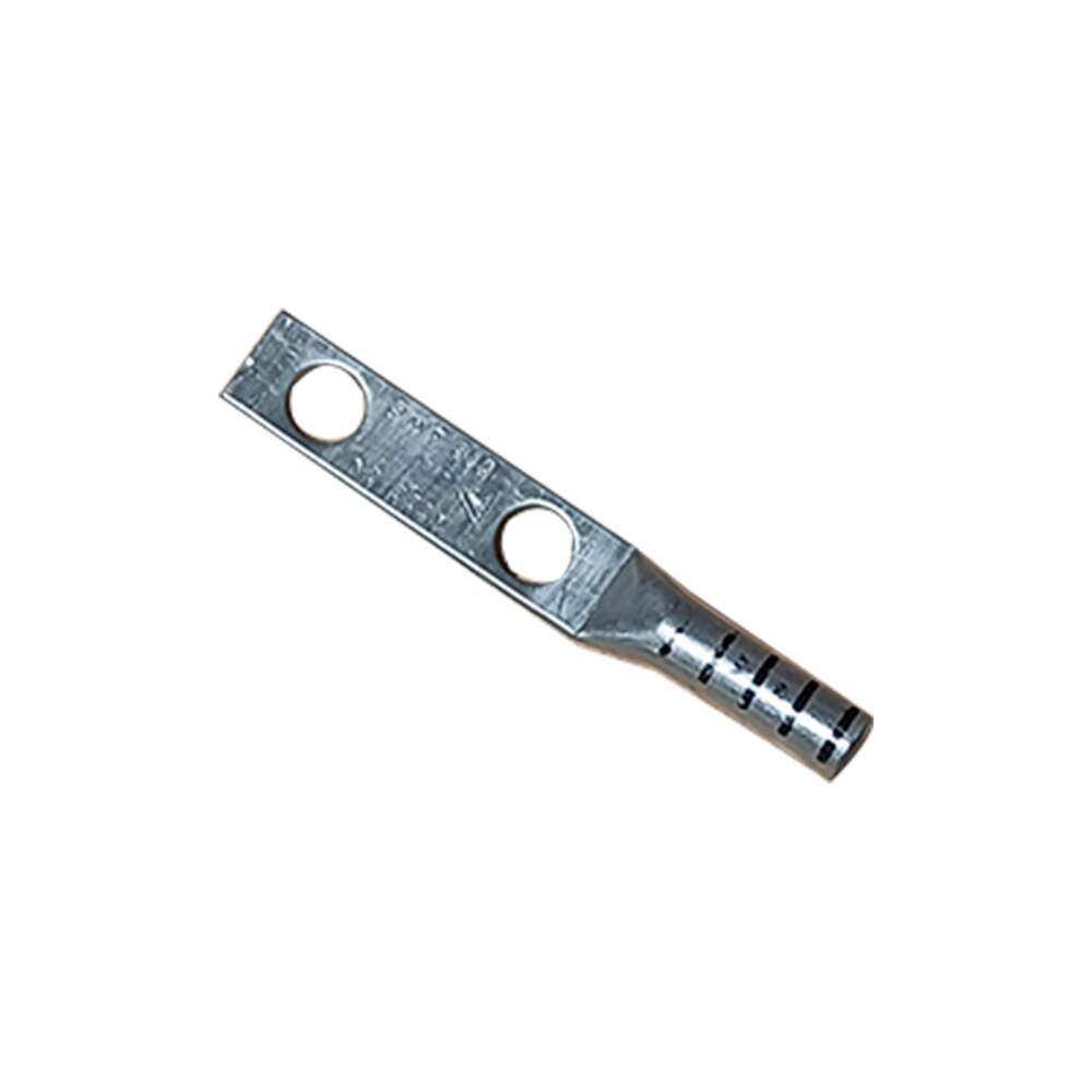TERMINAL CU A COMP CAÑON LARGO DOBLE OJILLO 1/2" CAL. 2/0 *** AP *** ***COD. BURNDY YA262N***