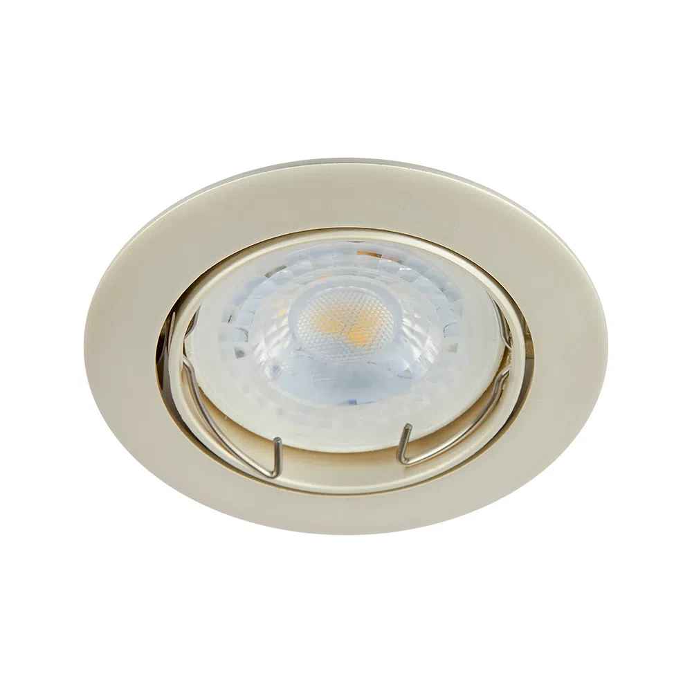 LÁMPARA EMPOTRABLE TECNOLITE ANDORA COMPACTO 50W BASE GX5.3 PERLADO ***TECNOLITE HAE***