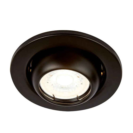 LAMPARA EMPOTRABLE DOWNLIGHT DIRIGIBLE POTENCIA MAX. 6 W BASE GX5.3 FOCO MR16 NO INCLUIDO YD-345/N *** OFRECER 46624 ***