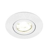 LAMPARA EMPOTRABLE DOWNLIGHT DIRIGIBLE POTENCIA MAX. 50 W BASE GX5.3 FOCO MR16 NO INCLUIDO YD-360/B