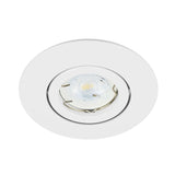 LAMPARA EMPOTRABLE DOWNLIGHT DIRIGIBLE POTENCIA MAX. 50 W BASE GX5.3 FOCO MR16 NO INCLUIDO YD-360/B