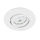 LAMPARA EMPOTRABLE DOWNLIGHT DIRIGIBLE POTENCIA MAX. 50 W BASE GX5.3 FOCO MR16 NO INCLUIDO YD-360/B
