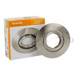 LAMPARA EMPOTRABLE DOWNLIGHT DIRIGIBLE POTENCIA MAX. 6 W BASE GX5.3 FOCO MR16 NO INCLUIDO YD-360/S
