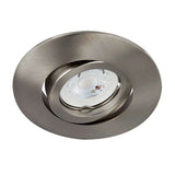 LAMPARA EMPOTRABLE DOWNLIGHT DIRIGIBLE POTENCIA MAX. 6 W BASE GX5.3 FOCO MR16 NO INCLUIDO YD-360/S