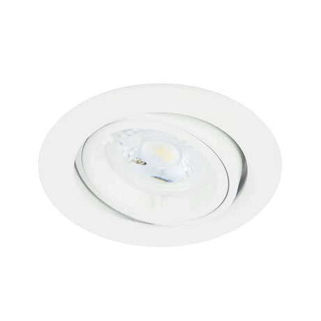LAMPARA EMPOTRABLE DOWNLIGHT DIRIGIBLE POTENCIA MAX. 50 W BASE GX5.3 FOCO MR16 NO INCLUIDO YD-905/B