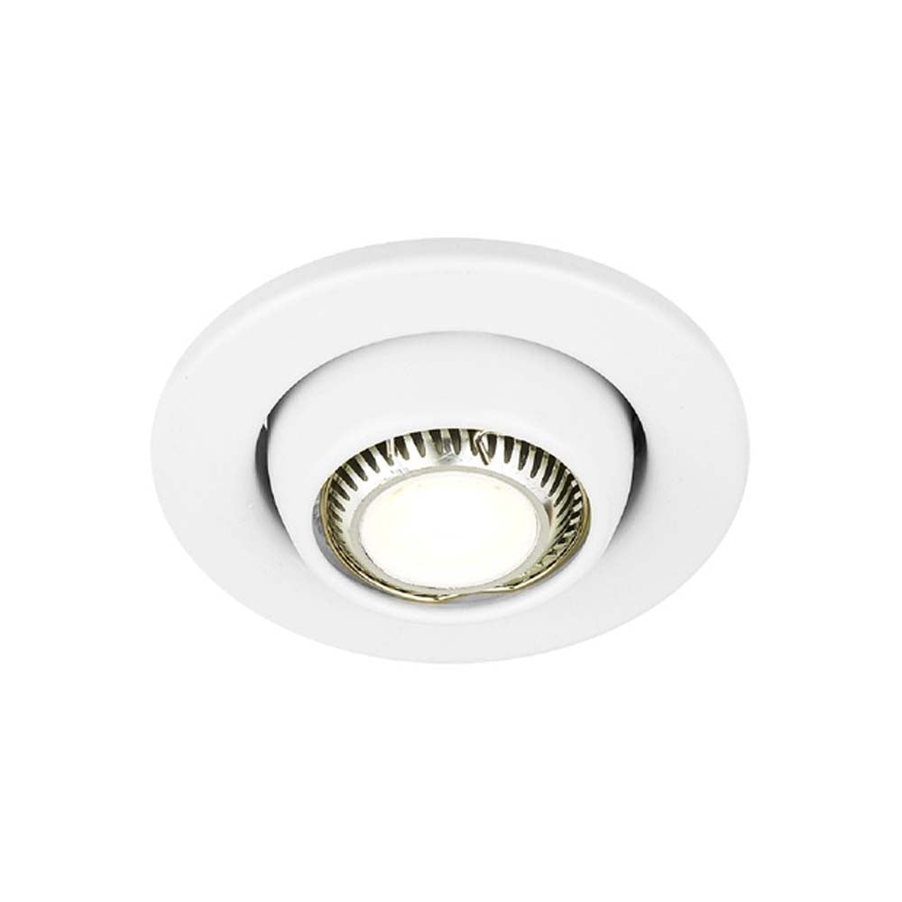 LÁMPARA EMPOTRABLE TECNOLITE ACARI I 35W BASE G4 BLANCO