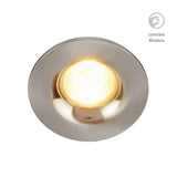 LÁMPARA DE INTERIOR EMPOTRABLE LED ADELAIDE TECNOLITE 4W LUZ SUAVE CÁLIDA SATINADO ***HAE2025***