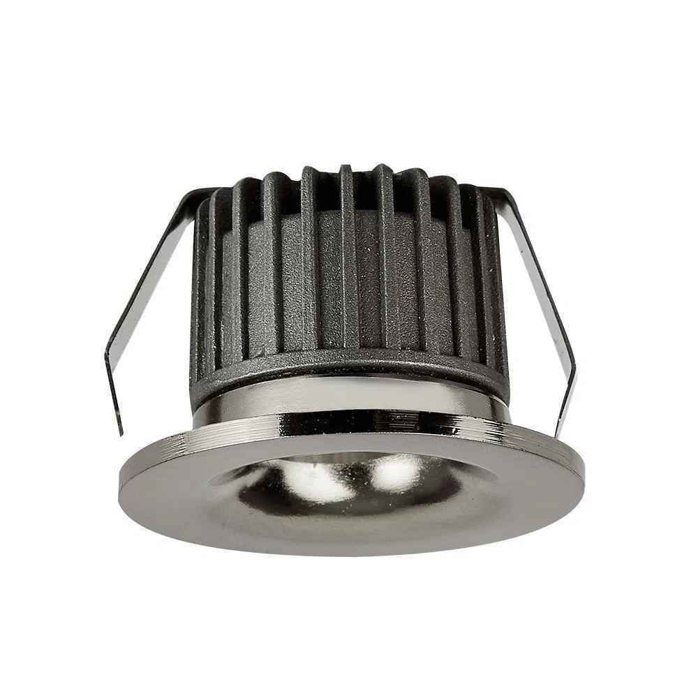 LÁMPARA DE INTERIOR EMPOTRABLE LED ADELAIDE TECNOLITE 4W LUZ SUAVE CÁLIDA SATINADO ***HAE2025***