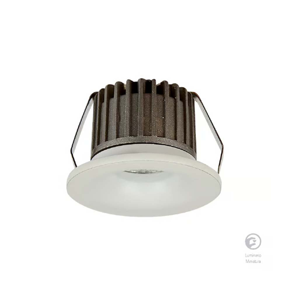LAMPARA DE INTERIOR LED PARA EMPOTRAR 4 W LUZ CALIDA BRILLANTE YDCLED-305/B