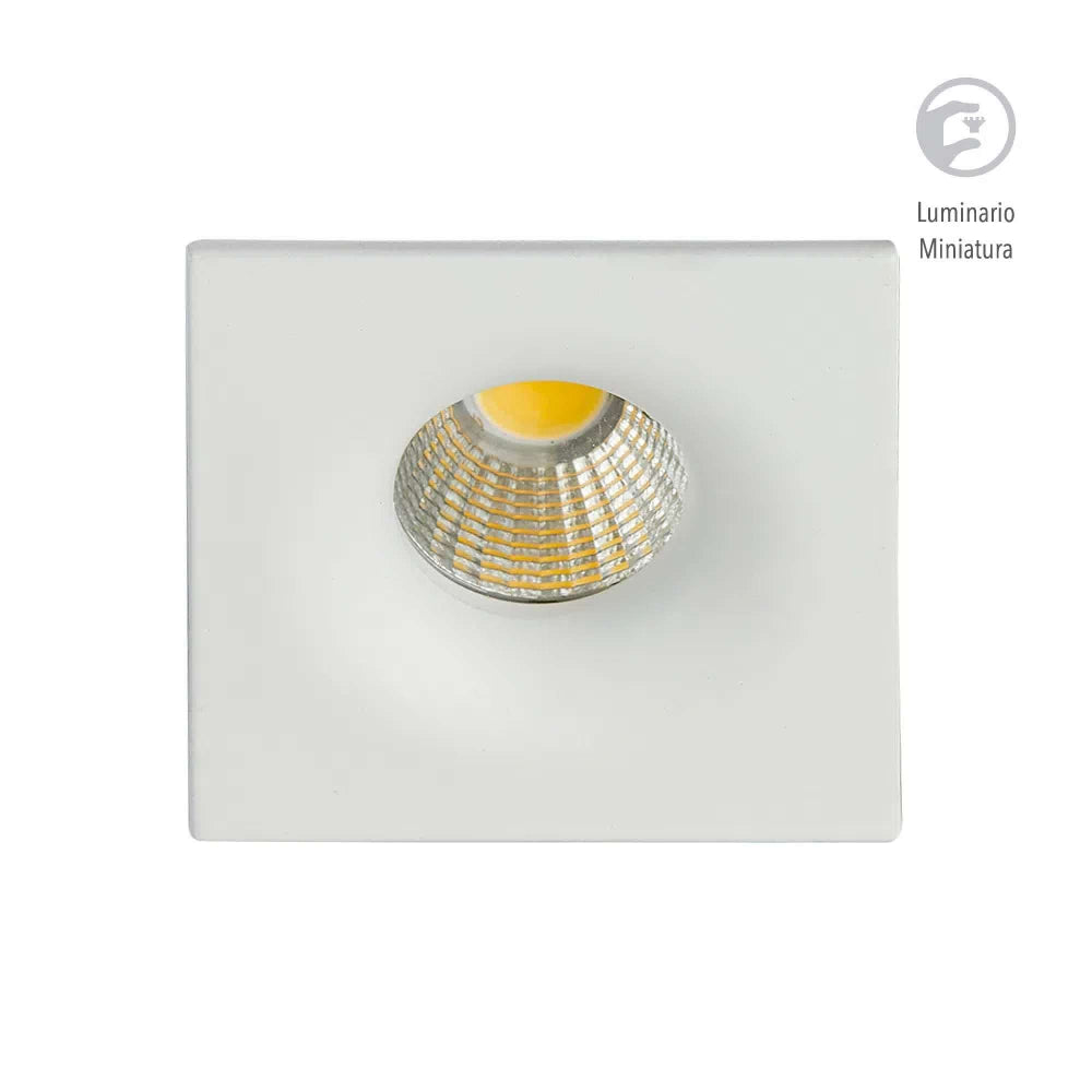 LAMPARA DE INTERIOR LED PARA EMPOTRAR 4 W LUZ CALIDA BRILLANTE YDCLED-315/B