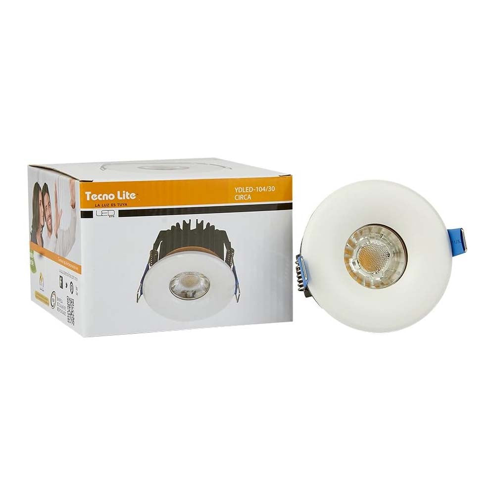 LUMINARIO DE INTERIOR EMPOTRADO 3000K ***TECNOLITE HAE***