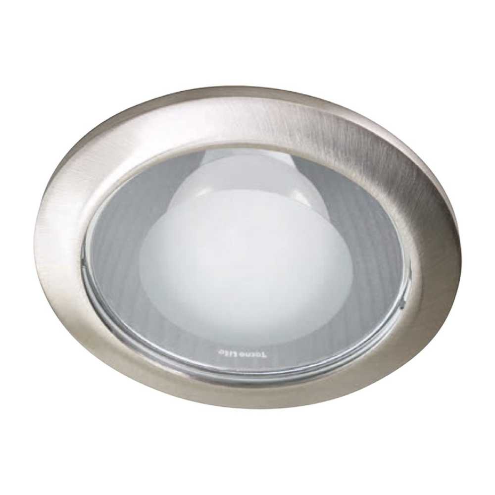 LUMINARIA EMPOTRADA INT ACENTO EMP LED 8.5W 6500K 800LM SATINADO CONSTRULITA