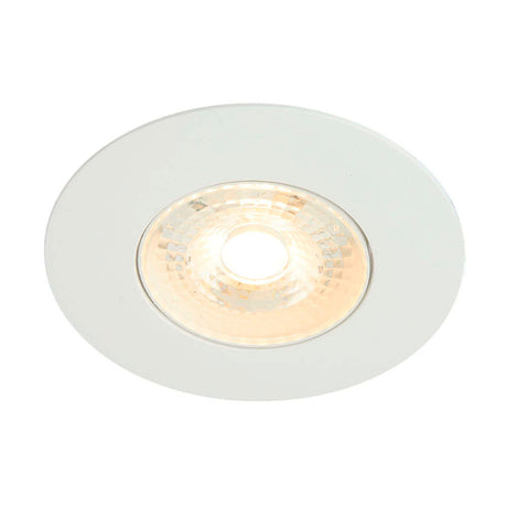 LÁMPARA DE INTERIOR EMPOTRABLE LED NAOS I TECNOLITE 5.5W LUZ SUAVE CÁLIDA