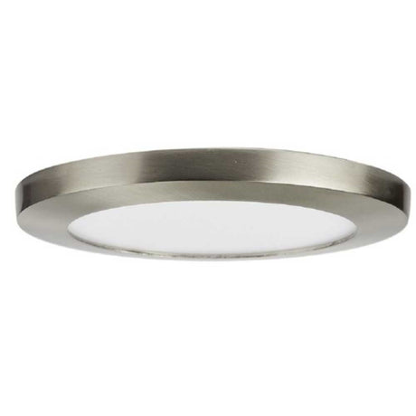 LÁMPARA DE INTERIOR EMPOTRABLE MUNICH TECNOLITE PARA BOTE O PLAFÓN 9W LUZ BLANCA NEUTRA SATINADO